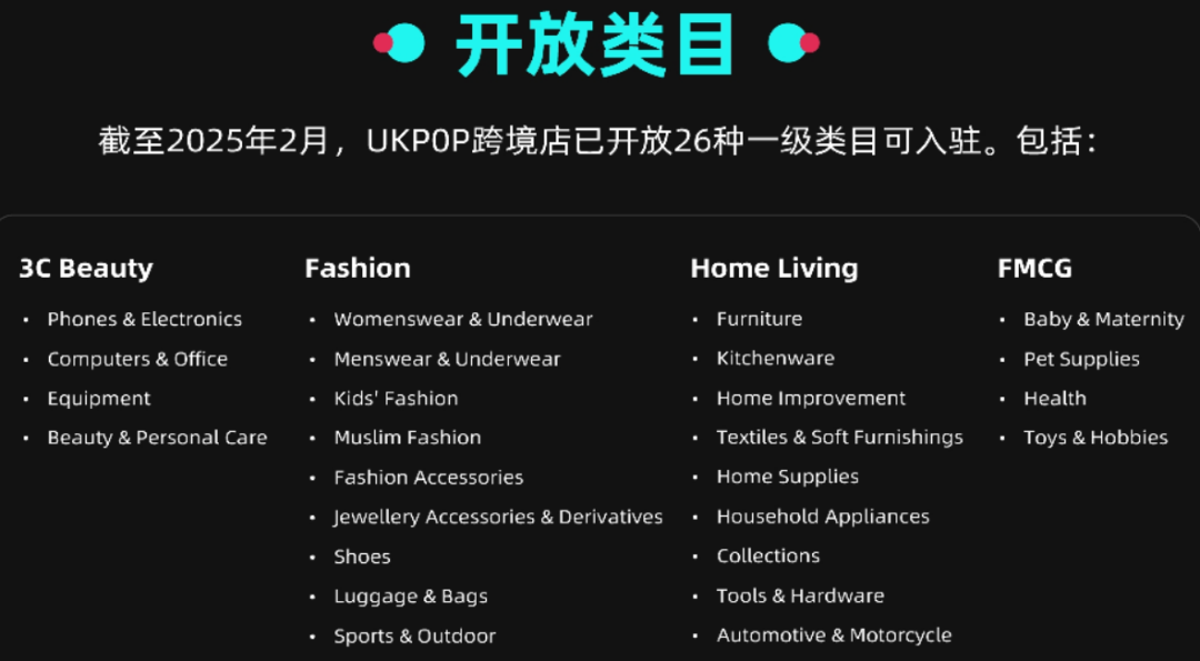 该国征税将开始，Shopee通知已发；TikTok Shop英国跨境自运营店铺预计2月底开放入驻；Lazada将用快递柜配合送货