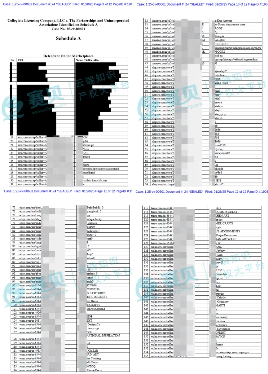 1097家被告曝光!1月TRO侵权案件被告名单汇总,组团和解中~