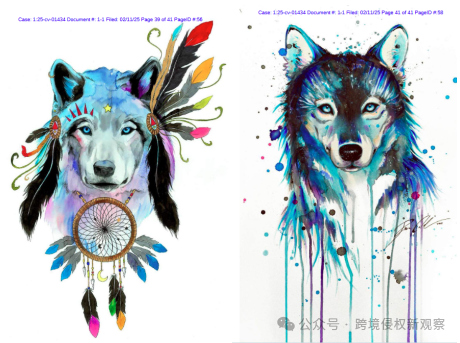 Keith律所再次为Jumali、Svenja发起版权维权!共维权26幅作品!