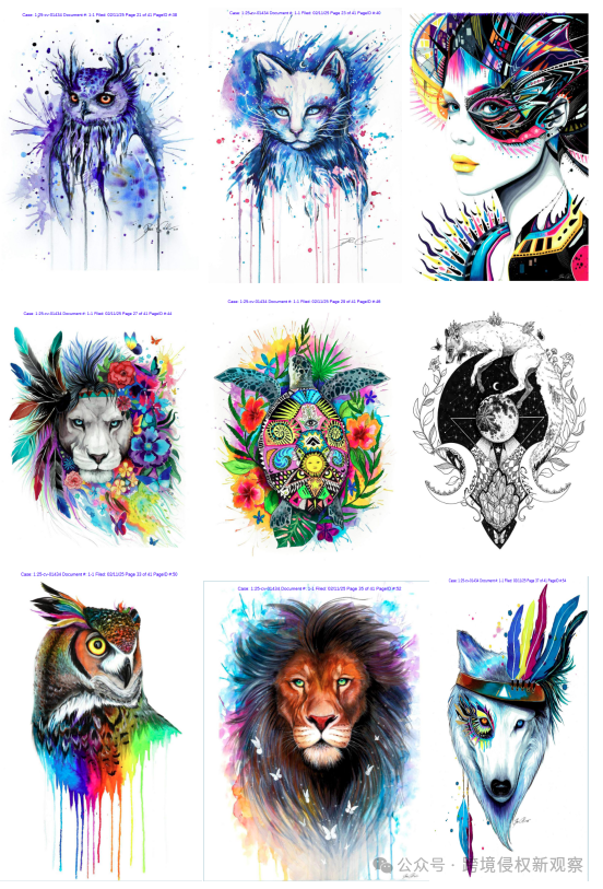 Keith律所再次为Jumali、Svenja发起版权维权!共维权26幅作品!