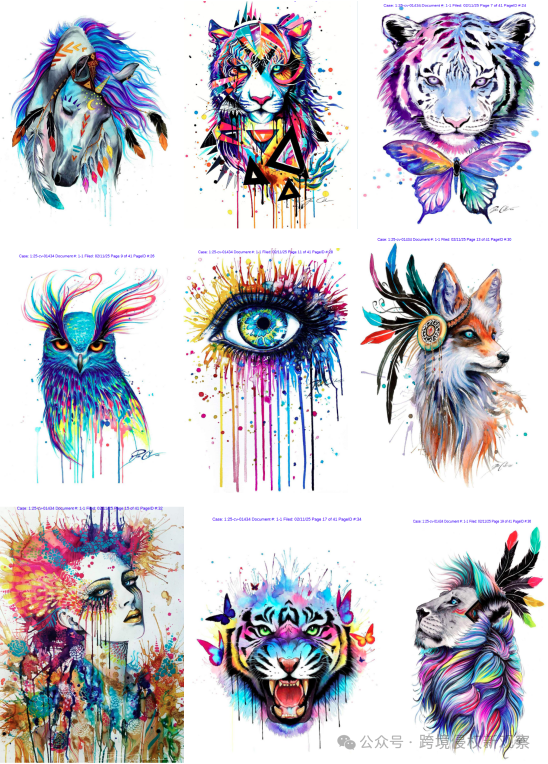 Keith律所再次为Jumali、Svenja发起版权维权!共维权26幅作品!