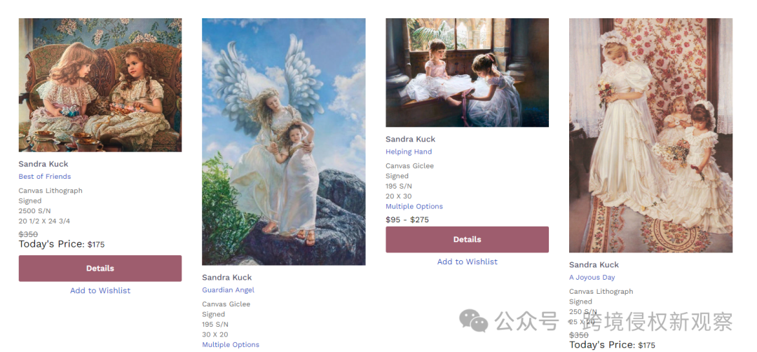 Keith再次发起两位艺术家的作品！共有12幅作品！