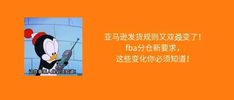 亚马逊FBA分仓要求又变了!新规即将生效,有这些变化...