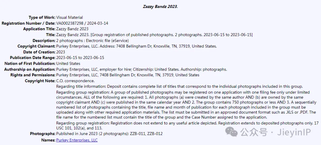 Zazzy Bandz 发带全方位维权,恐龙毛绒玩具版权曝光,被告名单已公开,速看排查!!!