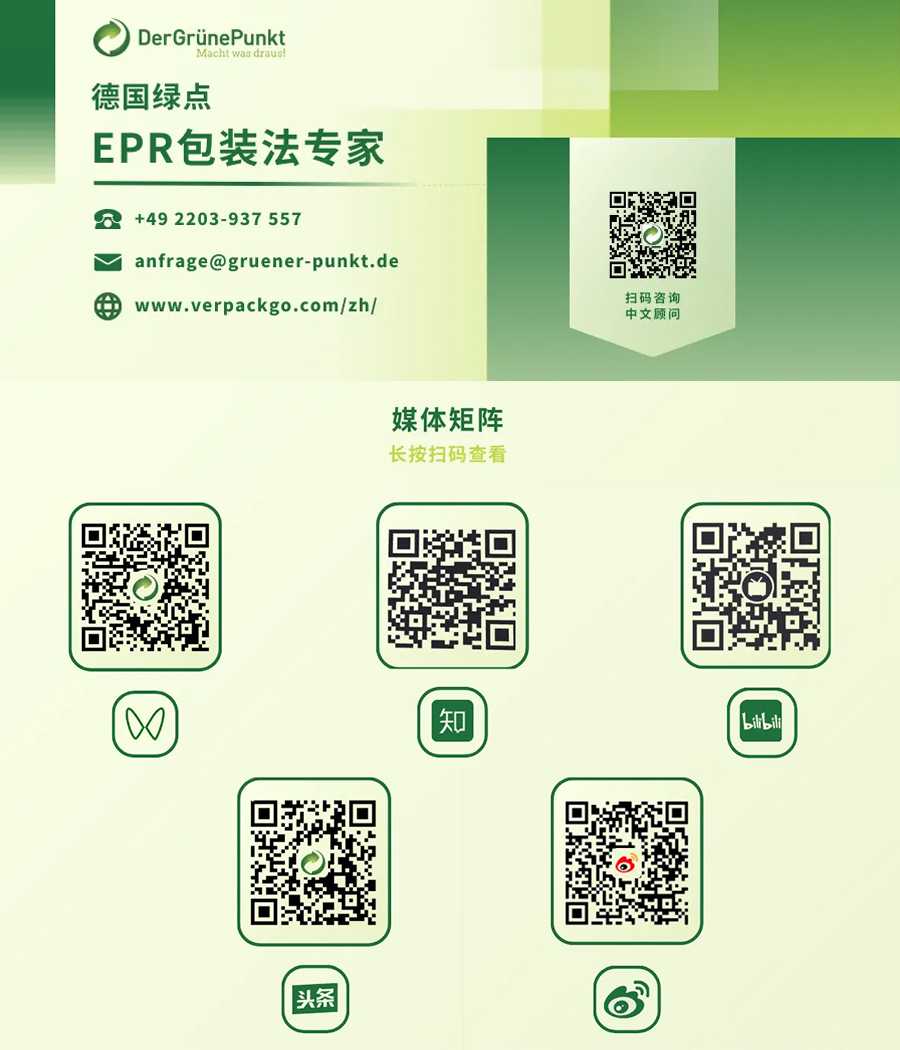 绿点Der Grüne Punkt 2025年Q1回收市场份额增长！