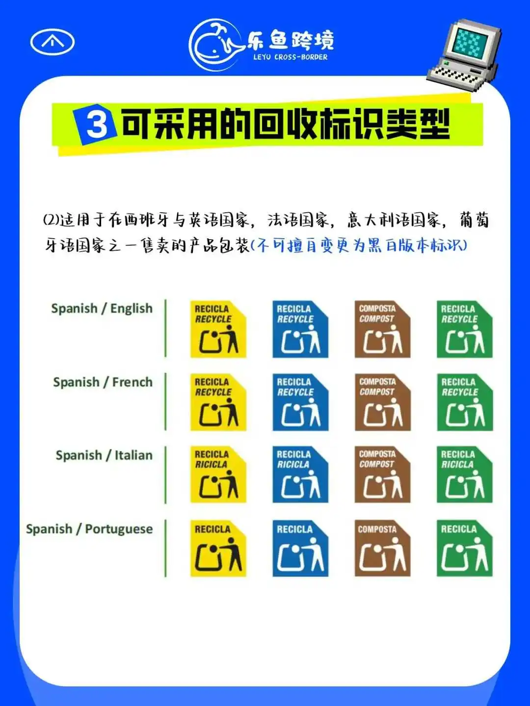 注意！西班牙包装标签新规已生效！📣