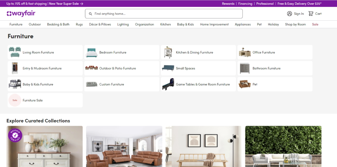 电商玩站群!卖家具家居,1年接近900亿!各位电商请向这家公司学习……