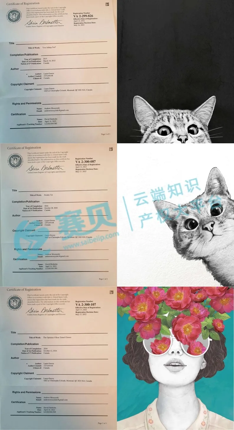 已有超700家店铺被起诉!Keith代理两位艺术家发起维权,6幅作品侵权重灾区!【25-cv-1476】【25-cv-1628】