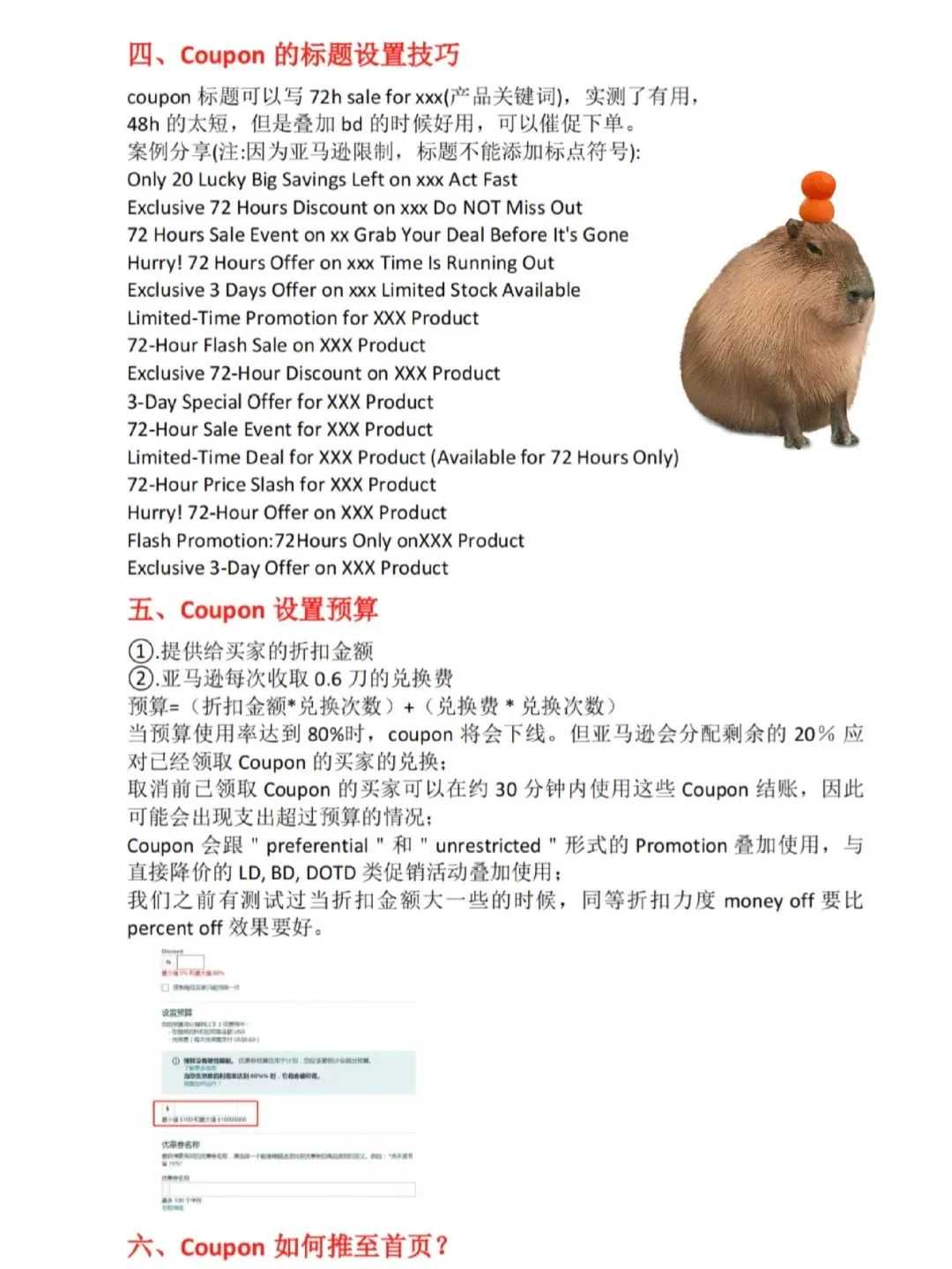已经感觉到亚马逊Coupon已经彻底大变天了..