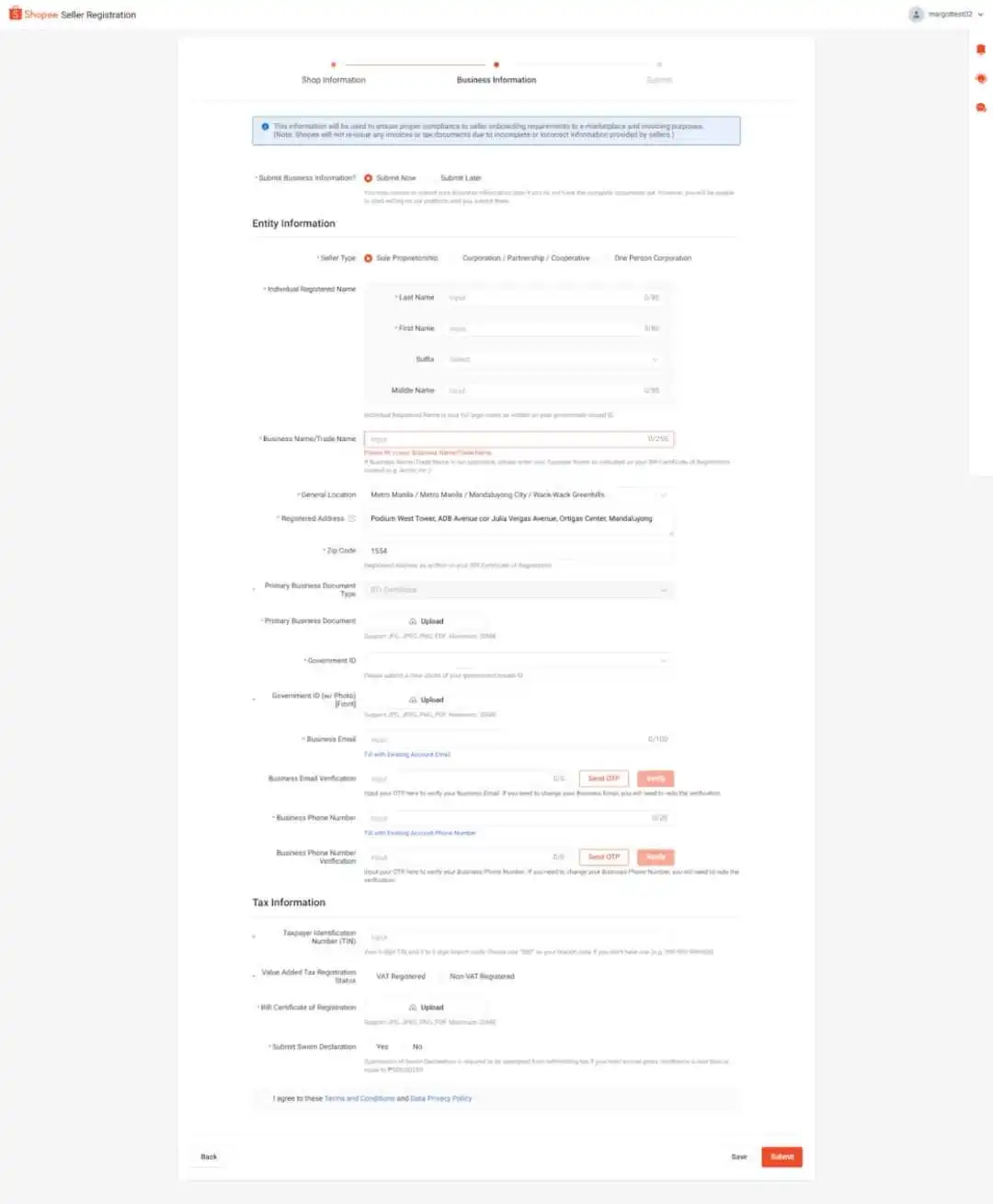 【自助服务】更新!在 Shopee 上销售