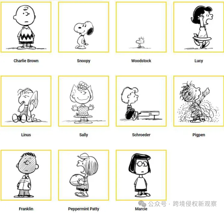 GBC为Peanuts漫画连发两次维权！