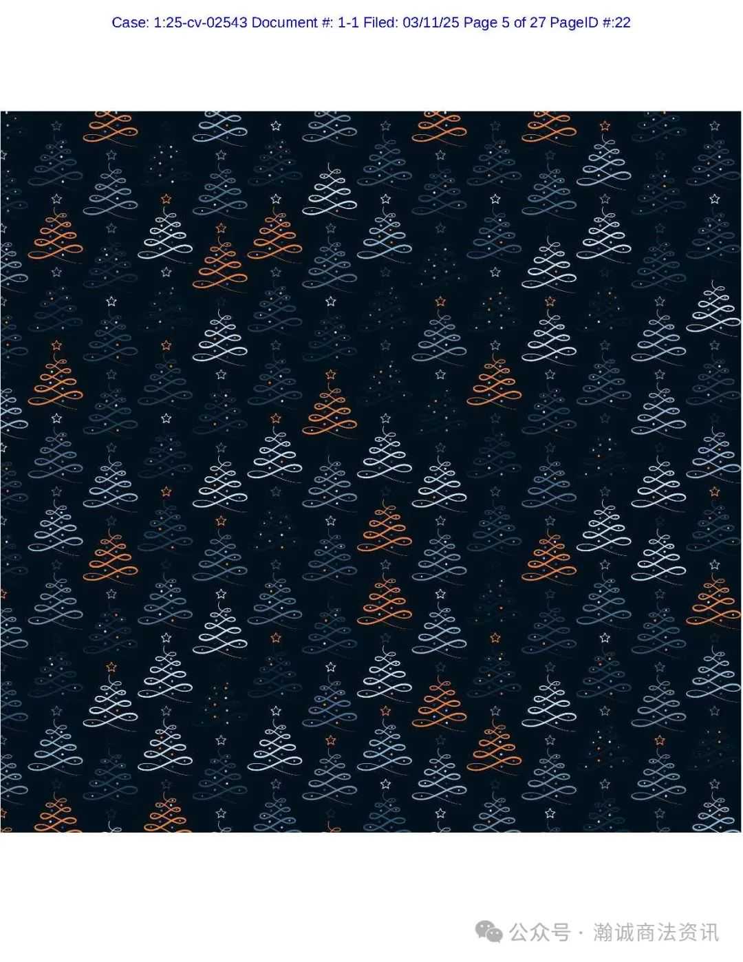 Keith律所代理英国设计师Russell Parker一日内连发两起版权案件，涉及十余张版权图片