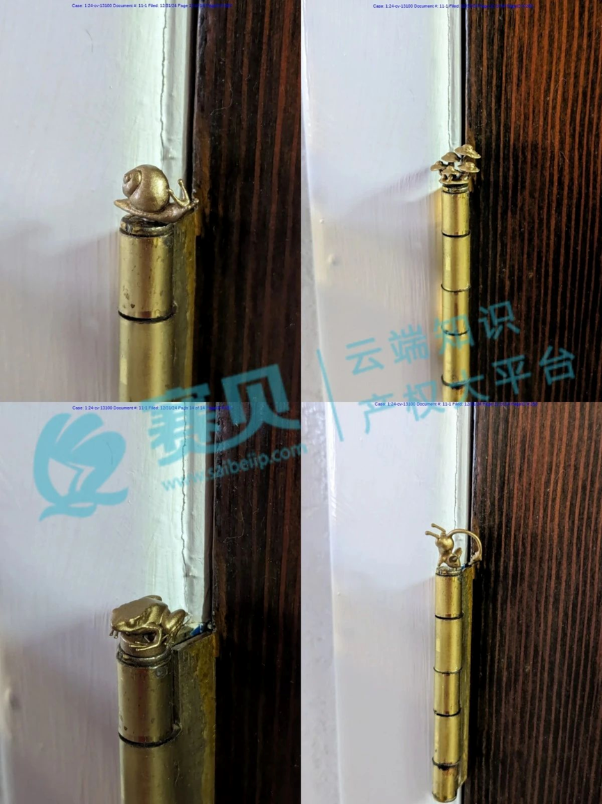 293家店铺遭起诉！如何应对Sriplaw律所发起的Hinge Heads铰链头装饰TRO诉讼？【25-cv-1884】