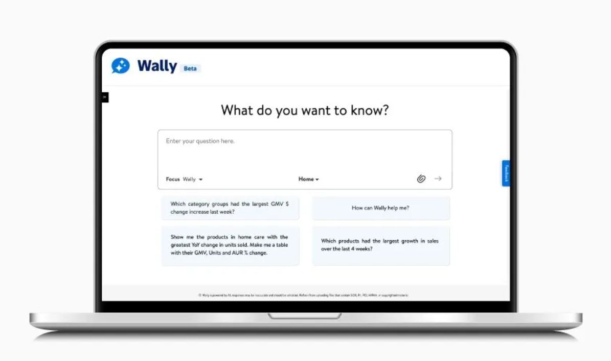 沃尔玛推出AI助手Wally，帮助卖家实现智能采购