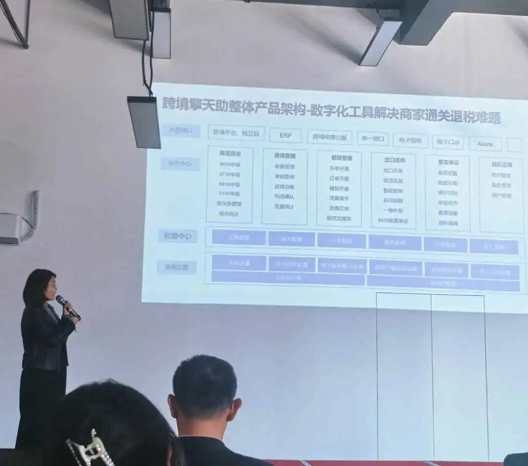 擎天全税通助力青岛崂山区跨境电商海外市场拓展能力提升交流会 赋能企业扬帆出海