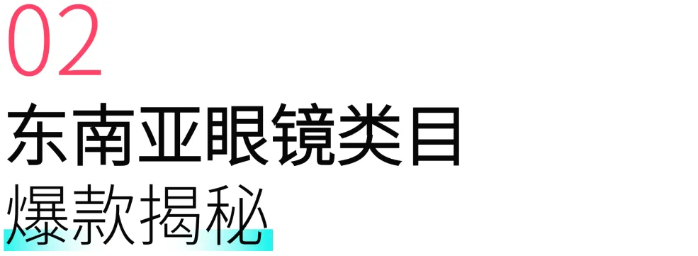 东南亚眼镜卖爆了!这份清单让跨境商家日销破万