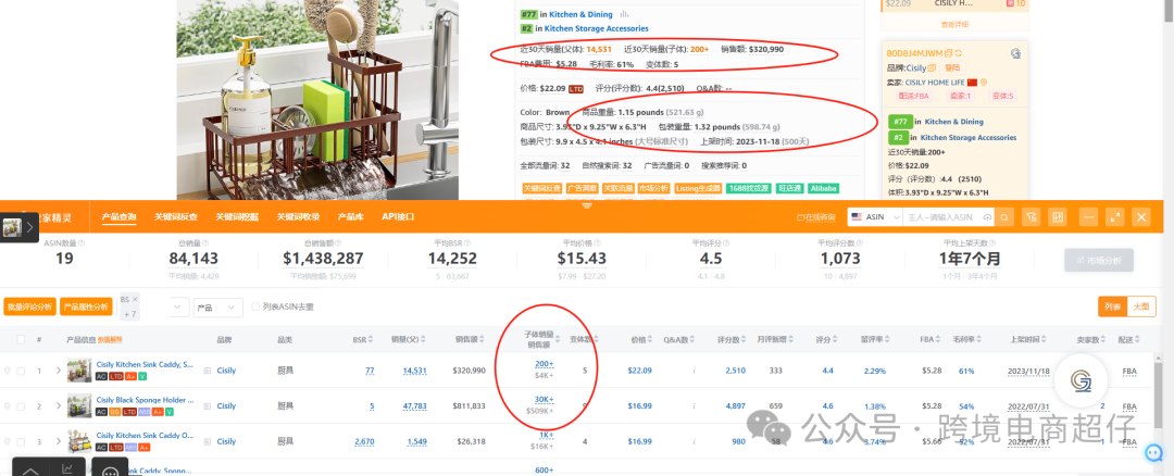 2025.04.01亚马逊选品推荐（仅供参考）：厨房沥水架
