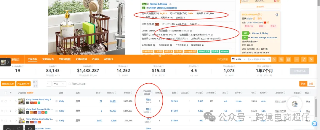 2025.04.01亚马逊选品推荐(仅供参考):厨房沥水架