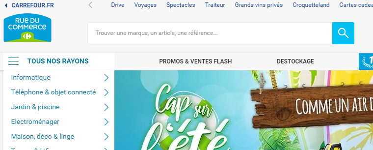 Rue du Commerce官网