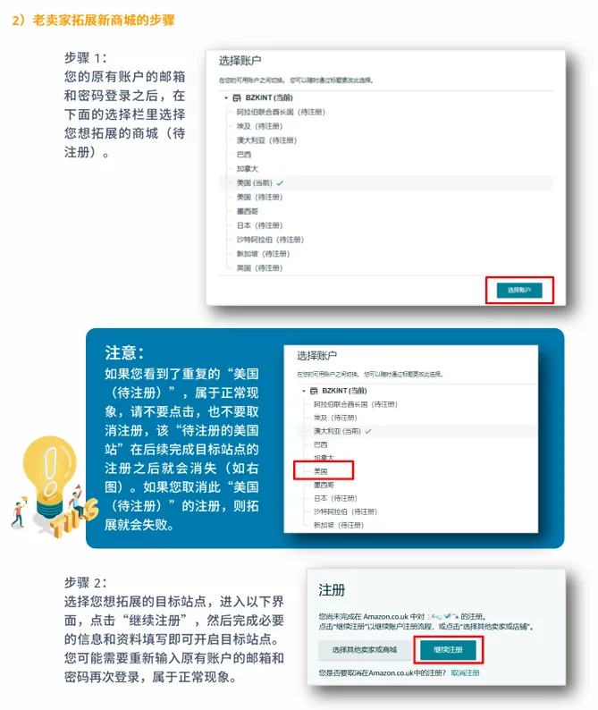 亚马逊卖家注册步骤是什么?