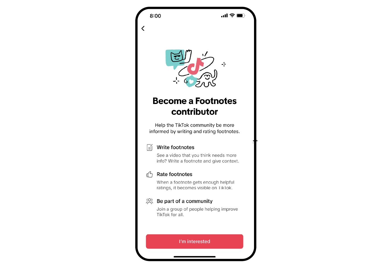 TikTok测试社区脚注功能，加强打击虚假信息应对监管