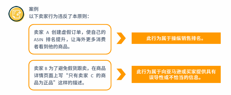 亚马逊卖家的行为准则是什么？