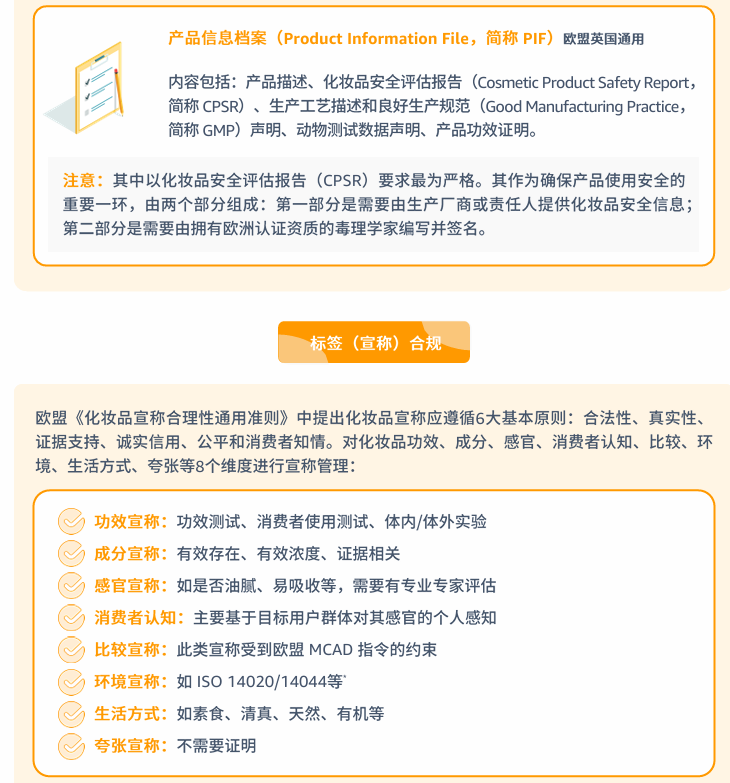 化妆品合规要求是什么？