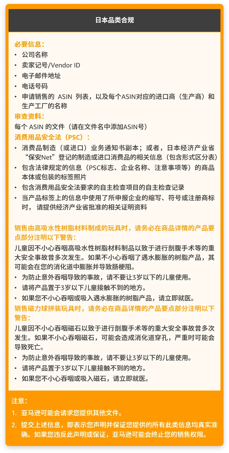 亚马逊新增的2个禁售8个审核品类分别是什么？