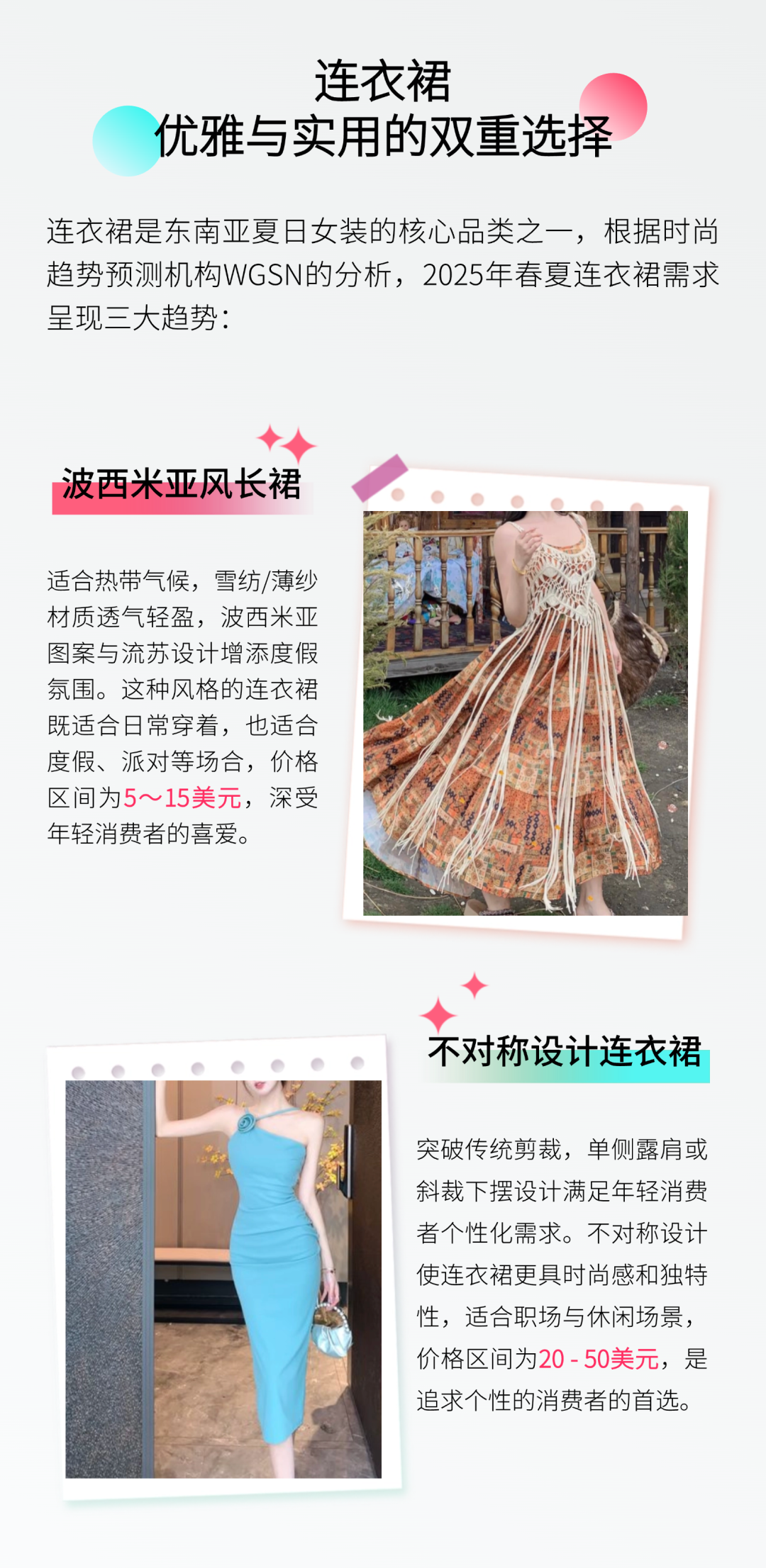 趋势前瞻 | 2025夏季女装5大趋势爆品解析+3大核心运营策略