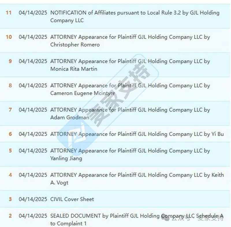 25-cv-04042，圣诞周边TRO疯狂来袭，keith一天连发5案