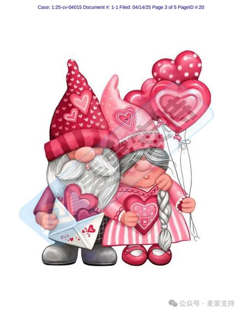 25-cv-04042，圣诞周边TRO疯狂来袭，keith一天连发5案