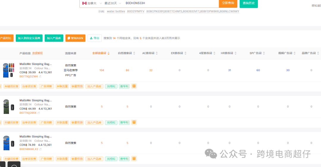 2025.05.07亚马逊选品推荐(仅供参考):午休睡袋