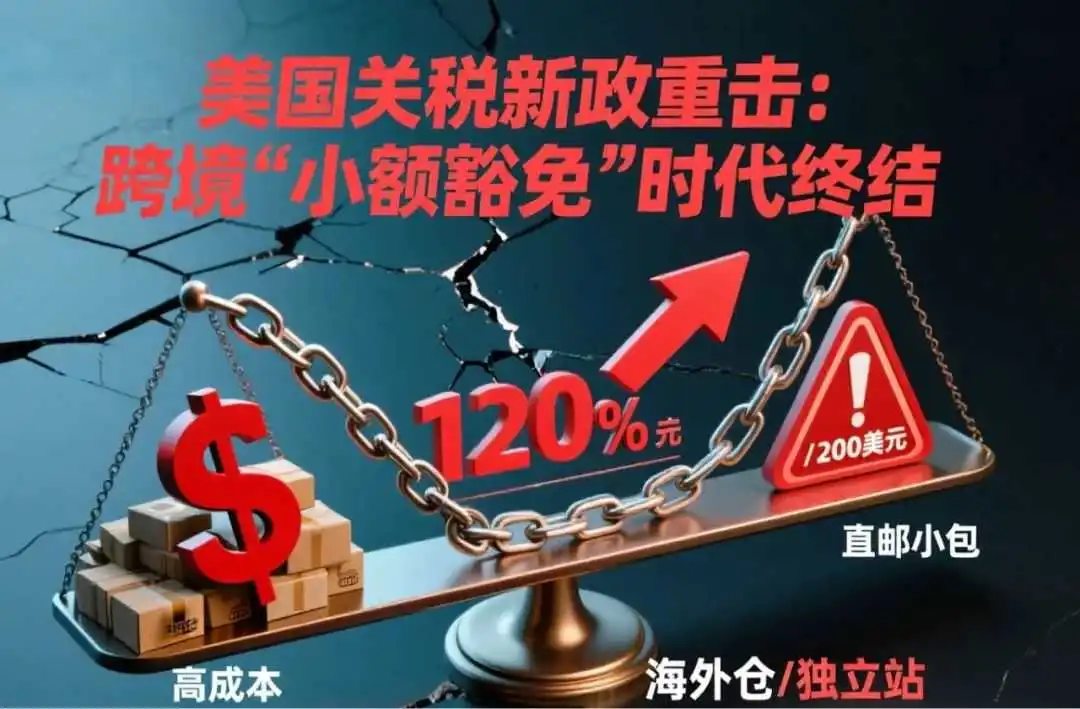 美国取消小额包裹关税豁免:中小卖家如何绝地求生?