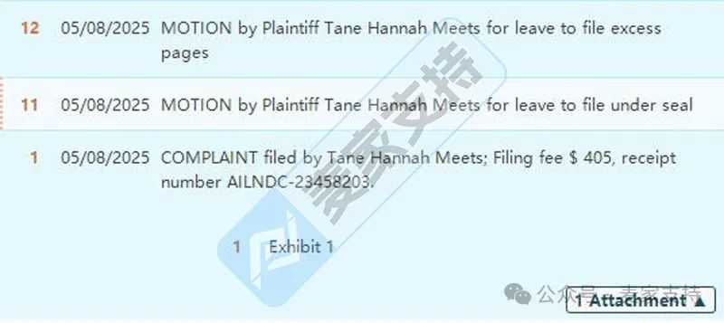 25-cv-05088，Keith律所重拳出击！Tane Hannah10个版权涉多品类维权