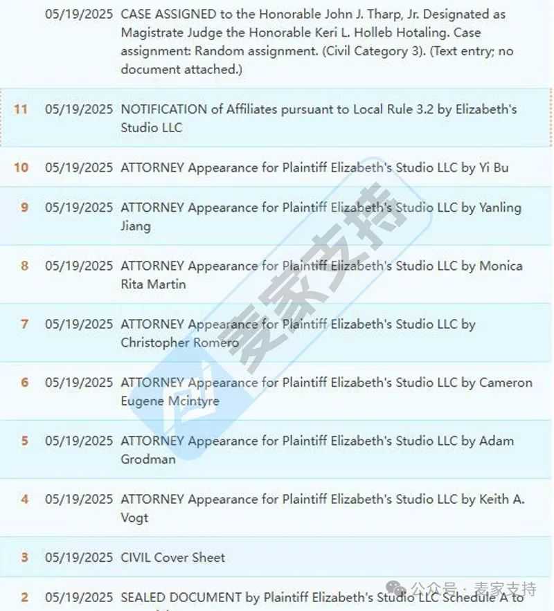 25-cv- 05537,keith新版权连发五案!什么图案具有如此杀伤力?