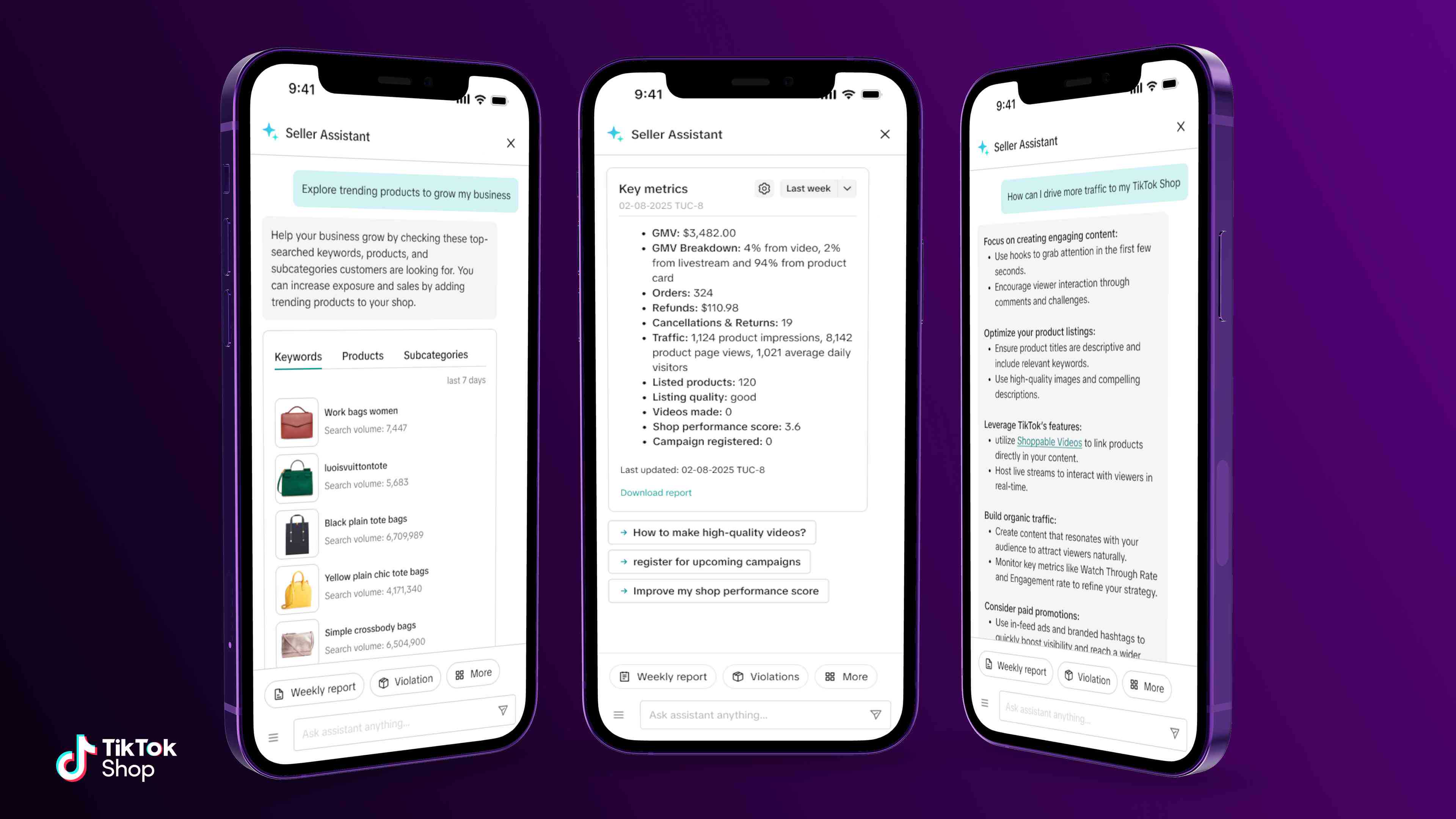 TikTok引入AI助手，电商卖家管理工具再升级
