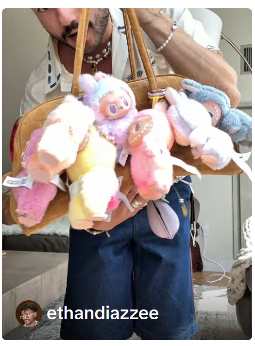 让爱马仕做配的LABUBU，TikTok8小时直播卖出千万！