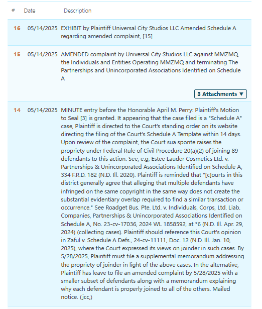 不足一个月，环球影业四大IP发案20次！1张荷兰国旗版权+曼联商标又要冻结多少店铺啊！！！还有Rotita女装版权持续维权中~