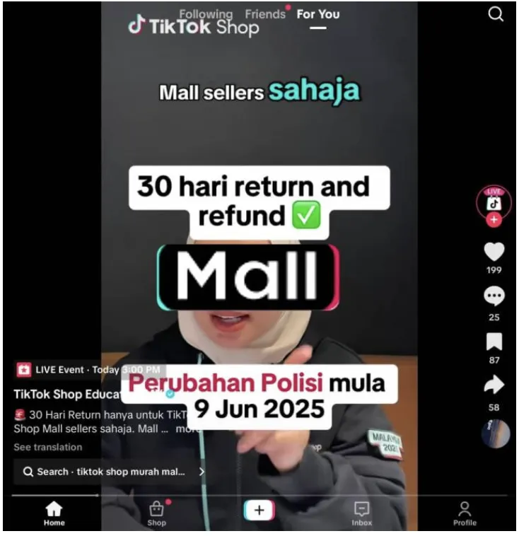 Shopee被Temu超越，后者入局不到一年；TikTok Shop马来西亚商城店即将延长退货期限引热议；泰国严查代持人非法业务