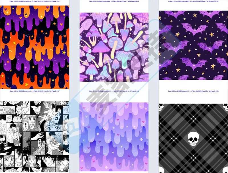 25-cv-05986，Keith律所5月收官连环案，当心暗黑插画版权刺客