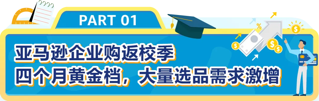 教育采购竟这么赚？别只盯文具，亚马逊返校季流量爆发，千亿商机等你抢！