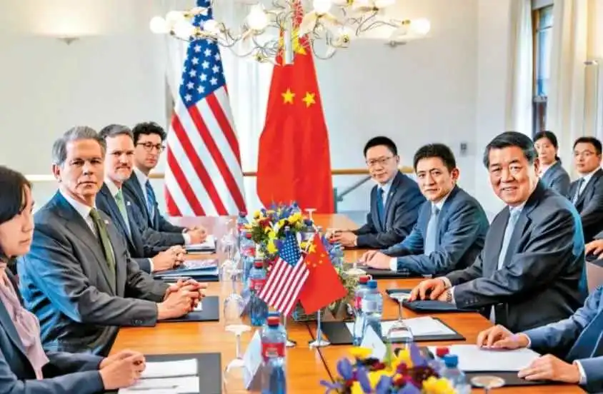 中美新一轮贸易谈判，被曝本周一将在英国举行！90天关税"窗口期"迎来最新进展...
