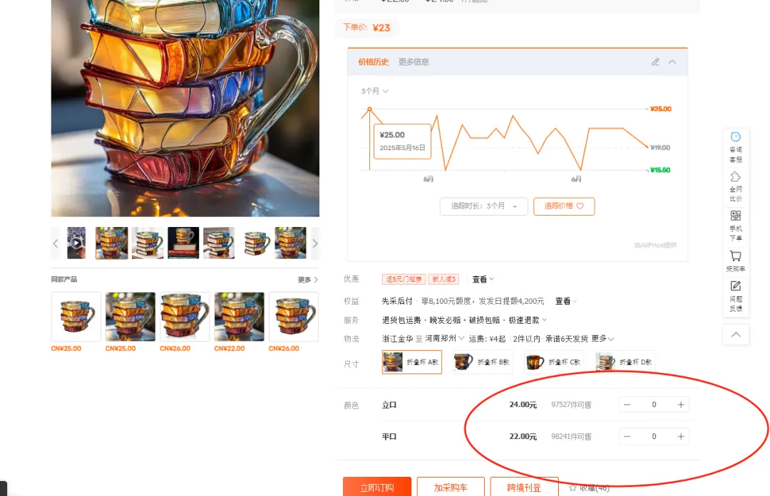 2025.06.18亚马逊选品推荐(仅供参考):书杯马克杯
