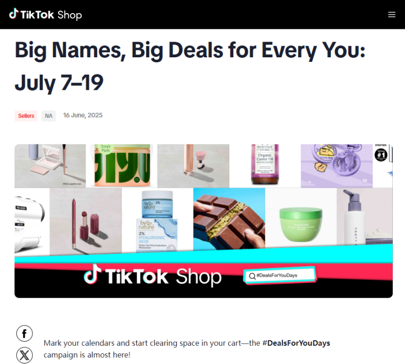 TikTok年中大促升级,卖家的焦虑也升级了