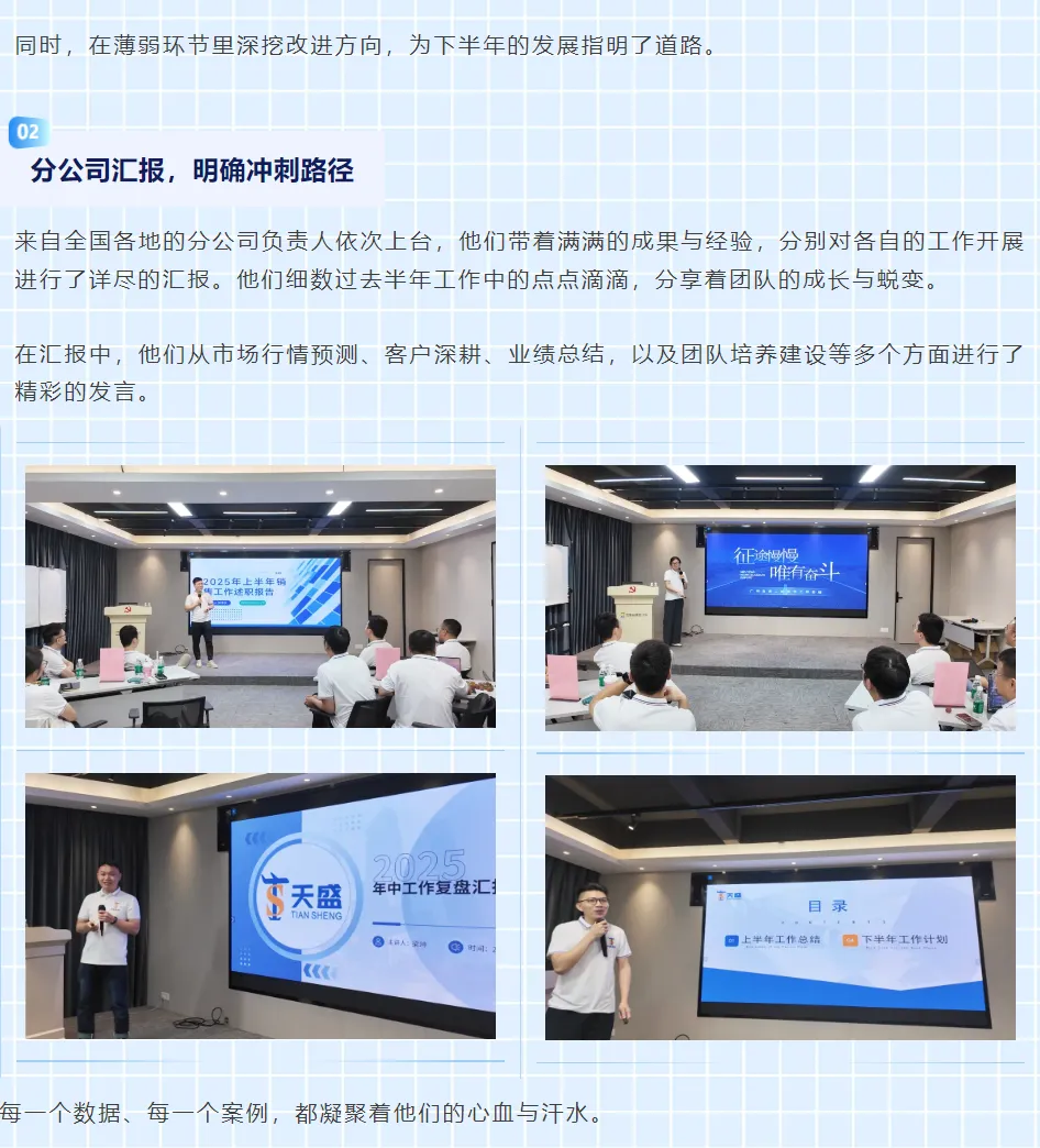 创新突破·奋进新程 | 2025营销中心上半年复盘表彰圆满召开！！！
