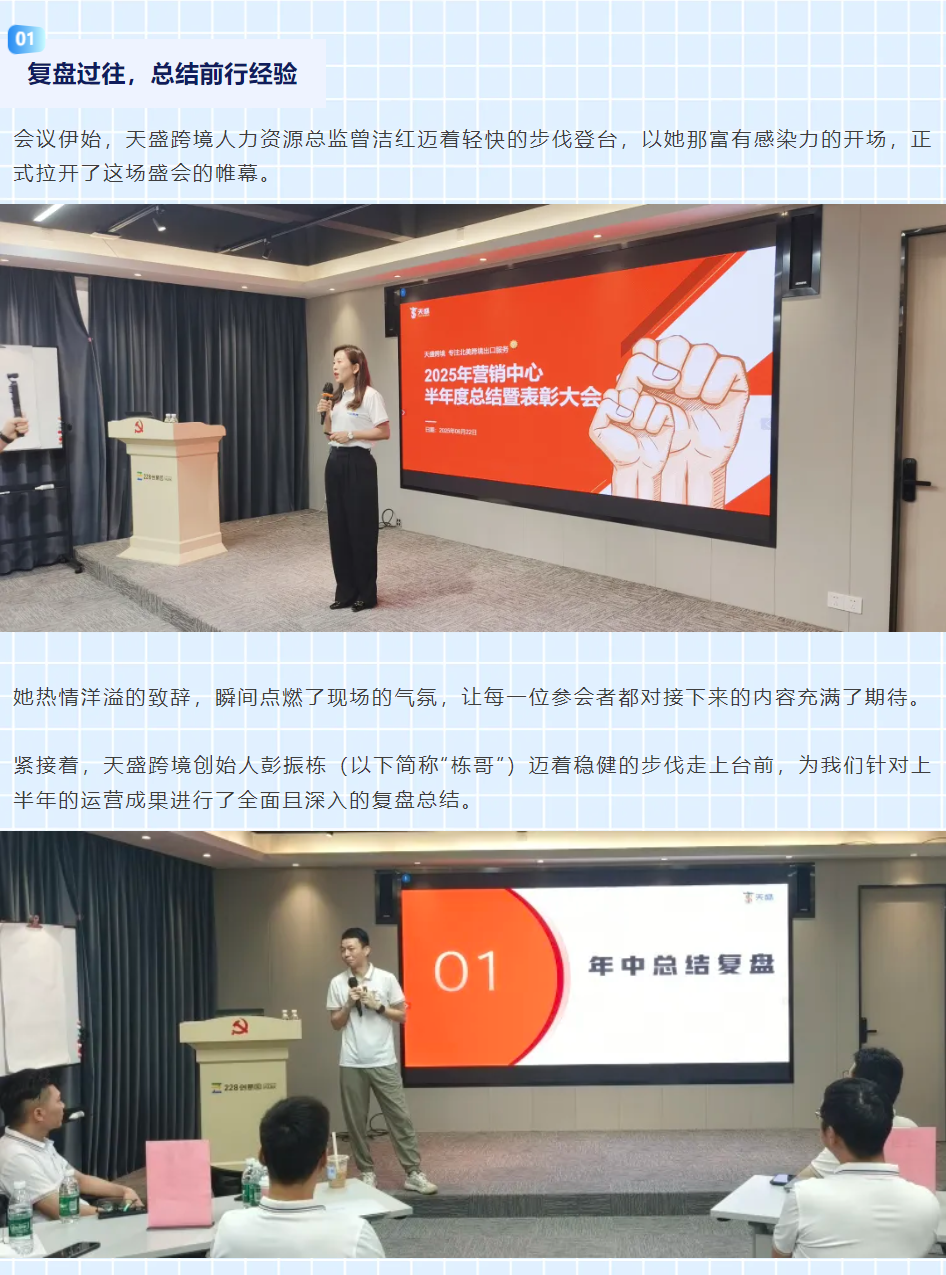 创新突破·奋进新程 | 2025营销中心上半年复盘表彰圆满召开！！！