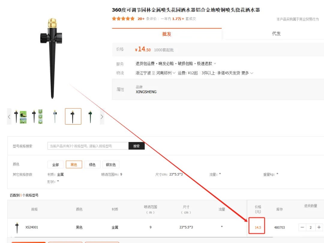 2025.06.25亚马逊选品推荐（仅供参考）：19孔自动摇摆洒水器