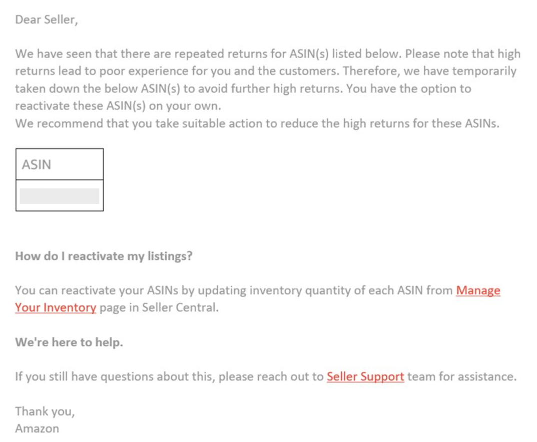 注意！亚马逊高退货率标签调整，这些商品或有下架风险