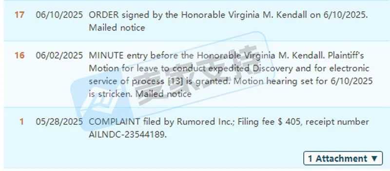 25-cv-05946,keith代理纽约时装品牌隐匿连发四案,119店涉案!