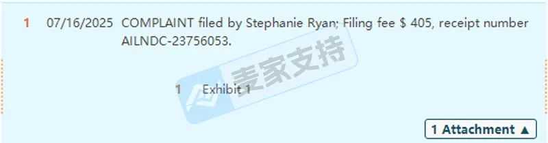25-cv-08066,keith代理Stephanie Ryan水彩版画跨境维权,暂未获批TRO